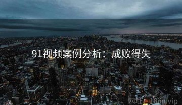 91视频案例分析：成败得失