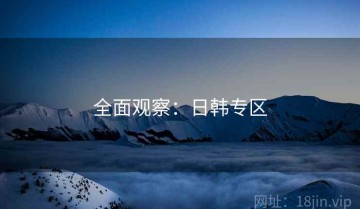 全面观察：日韩专区