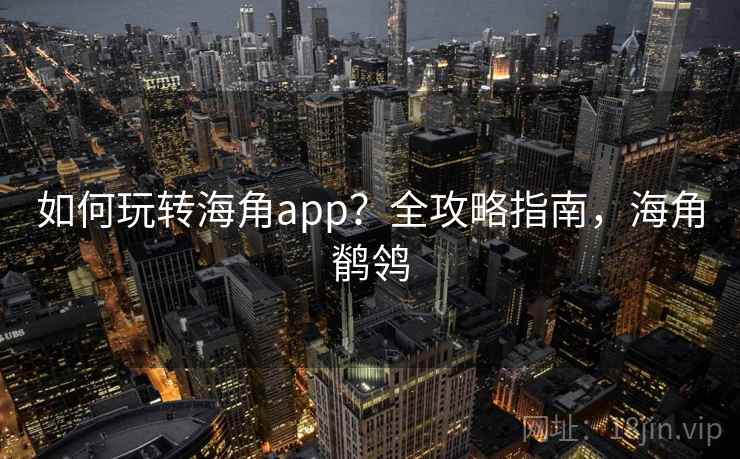 如何玩转海角app？全攻略指南，海角鹡鸰